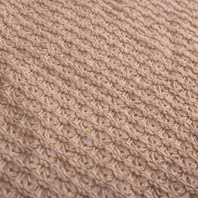 Tecido de malha para roupas jacquard elastano com costela oca